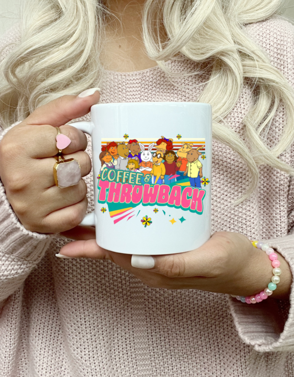 Nostalgia Throwback Mug – Inspired by Arthur, Retro Classic Design - Image 2