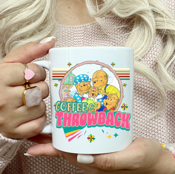 Nostalgia Throwback Mug – Inspired by Berenstein Bears, Retro Classic Design