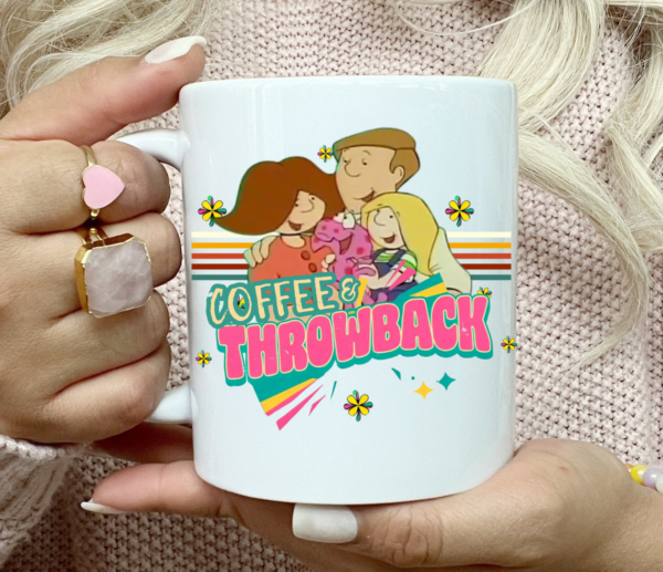 Nostalgia Throwback Mug – Inspired by Katie & Orbie, Retro Classic Design