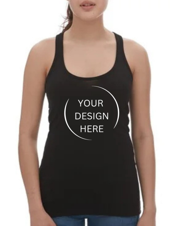 Design Your Own Custom Tank-RacerBack Blend Tank- Women's sizing