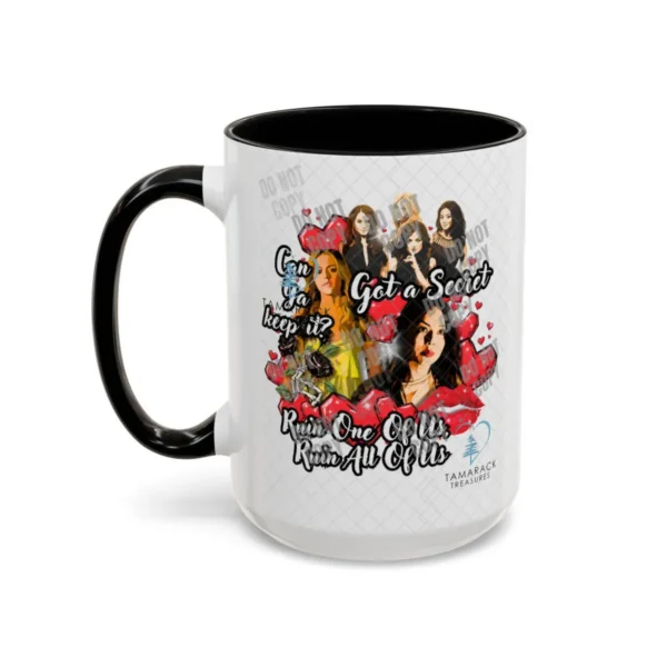 "Got a Secret" Best Friend TV Show Inspired Valentine’s Day Mug - Image 7