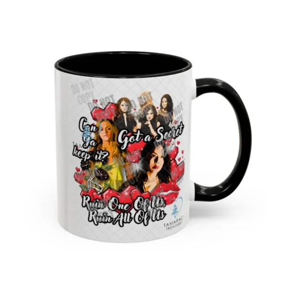 "Got a Secret" Best Friend TV Show Inspired Valentine’s Day Mug - Image 8