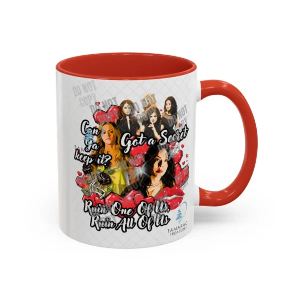 "Got a Secret" Best Friend TV Show Inspired Valentine’s Day Mug - Image 9