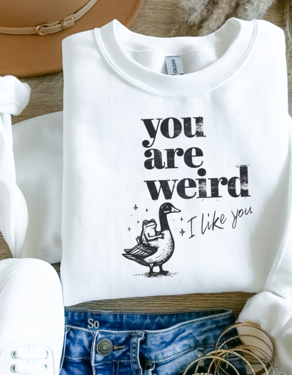 You are Weird/ Crewneck Sweatshirt