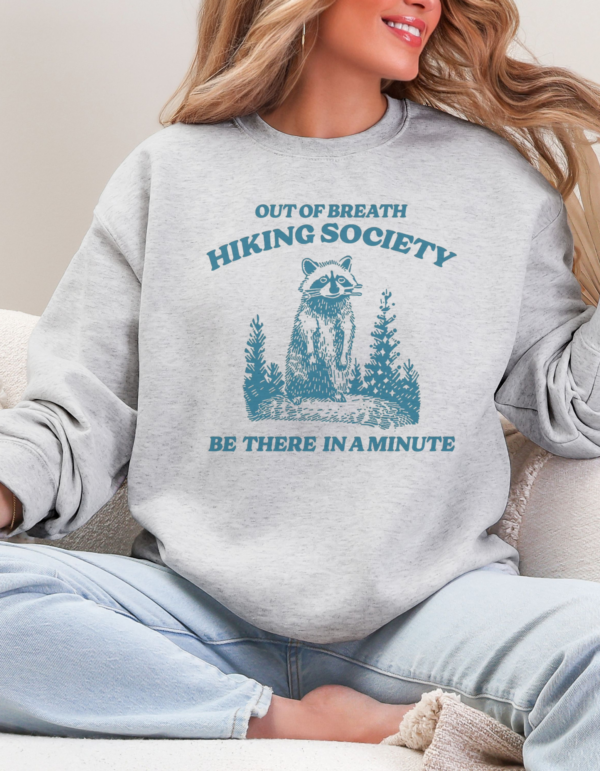 Hiking Society/ Crewneck Sweatshirt