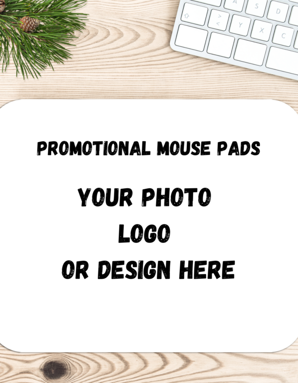 Custom Promotional Mousepads- Business Logo Merchandise-Photo Gift Mousepads - Image 2