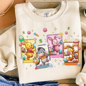 Winnie Inspired Easter/ Crewneck Sweatshirt