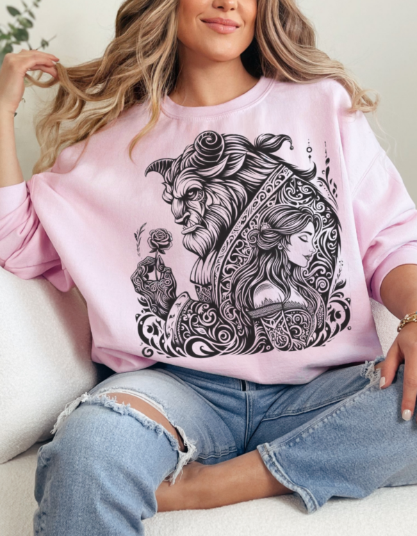 Beauty/ Crewneck Sweatshirt - Image 3