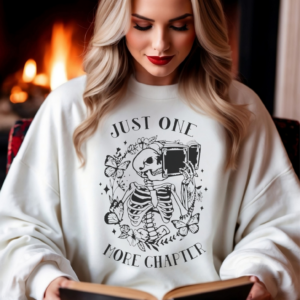 "Just One More Chapter" Heavy Blend Crewneck