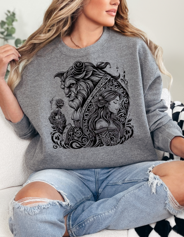 Beauty/ Crewneck Sweatshirt - Image 2