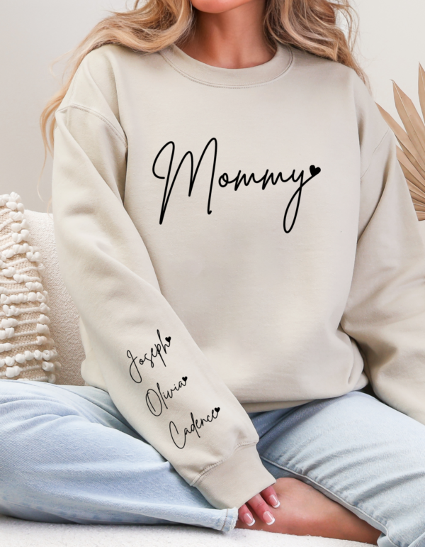 Mommy Customizeable /Crewneck Sweatshirt