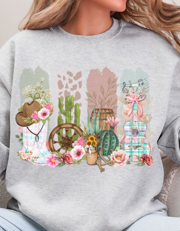 Howdy Easter/ Crewneck Sweatshirt - Image 3