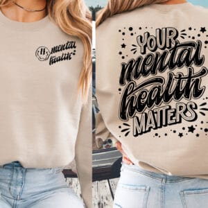 Mental Health/ Crewneck Sweatshirt