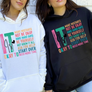 "It Is Ok"-Hooded SweatShirt