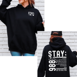 988 Stay/ Hooded Sweatshirts