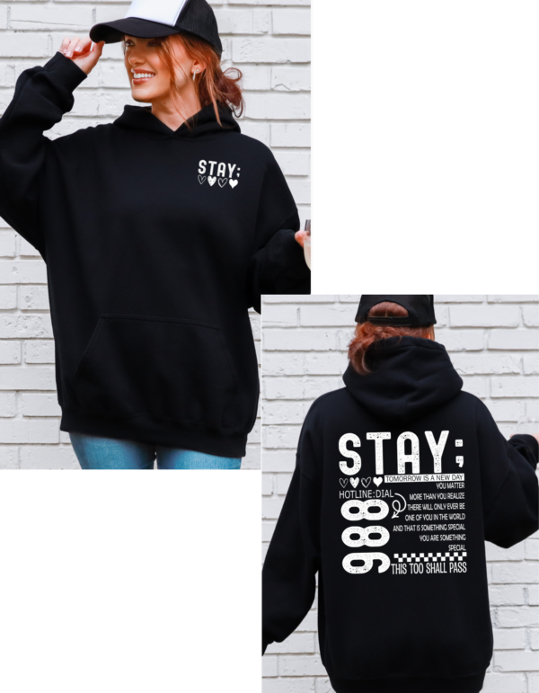 988 Stay/ Hooded Sweatshirts