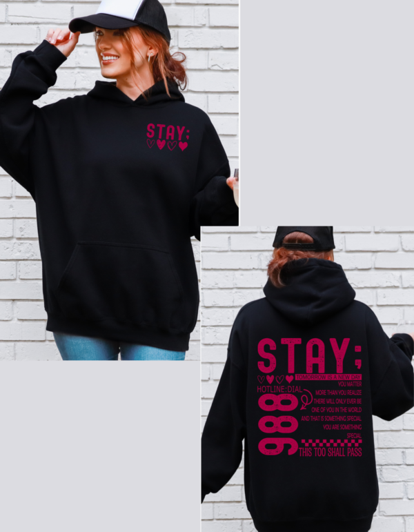 988 Stay/ Hooded Sweatshirts - Image 3