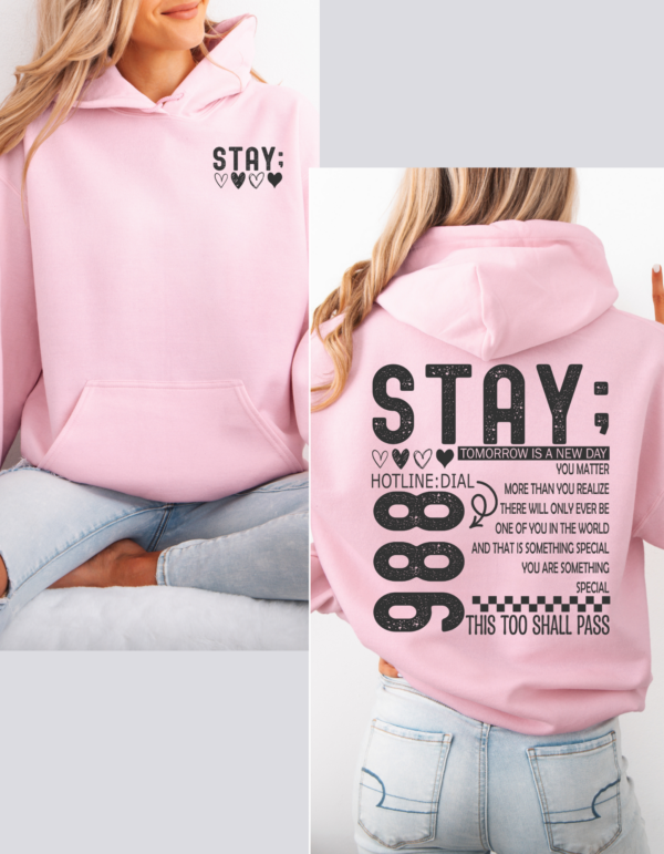 988 Stay/ Hooded Sweatshirts - Image 4