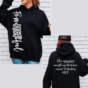 PowHERful Graffiti Style /Hooded Sweatshirt