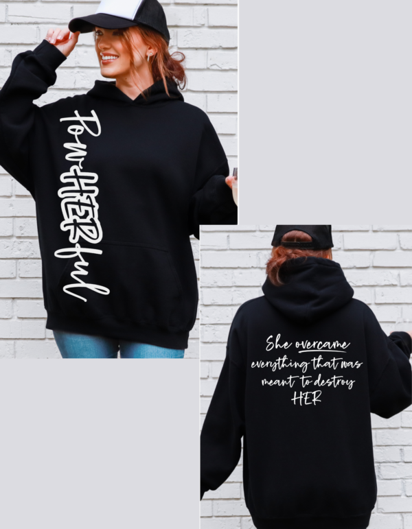 PowHERful Graffiti Style /Hooded Sweatshirt