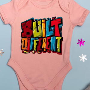 "Built Different"-Baby Onesie