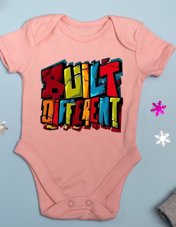 "Built Different"-Baby Onesie