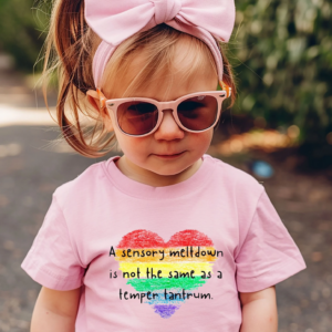 "Not a Temper Tantrum"-Disability Awareness-Baby Tee