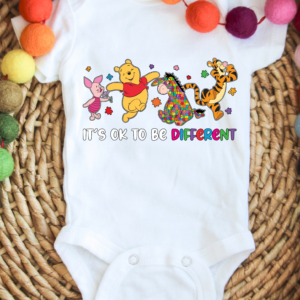 "It Is Ok To Be Different"-Baby Onesie