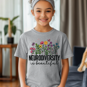 "Neurodiversity is beautiful"-Youth Tee