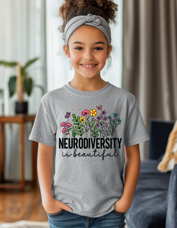 "Neurodiversity is beautiful"-Youth Tee