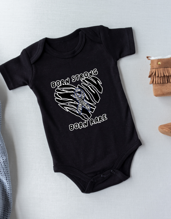 "Born Rare"-Baby Onesie - Image 2