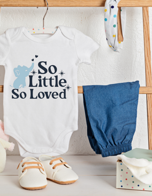 "So Little So Loved"-Baby Onesie