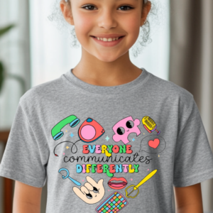 "Everyone Communicates Differently"-Youth Tee