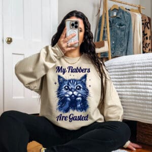 My Flabbers are Gasted/ Crewneck Sweatshirt