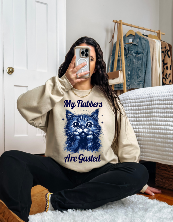 My Flabbers are Gasted/ Crewneck Sweatshirt