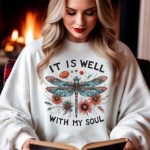 It Is Well With My Soul"/ Crewneck Sweatshirt