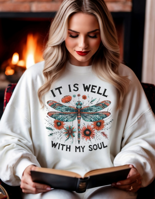 It Is Well With My Soul"/ Crewneck Sweatshirt