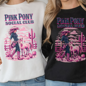 Pink Pony Social Club/ Crewneck Sweatshirt