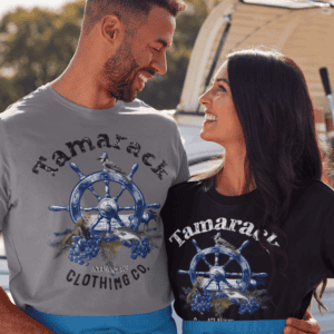 Tamarack Atlantic Clothing Co. Blueberries & Wildlife/Branded T-Shirt