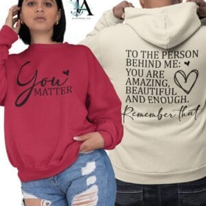 To The Person Behind Me| You Matter