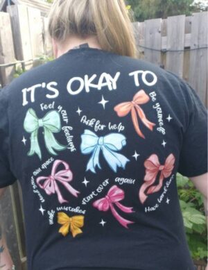 It's Ok Coquette| Gildan Tee| Black