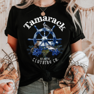 Tamarack Atlantic Clothing Co. Blueberries & Wildlife/Branded T-Shirt