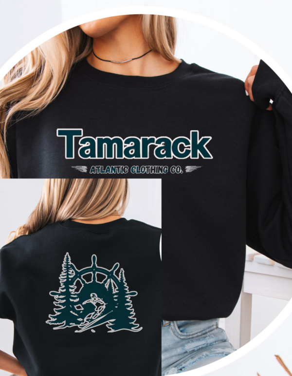 Tamarack Atlantic Clothing Co. Branded Unisex Heavy Blend Snowboarding Crewneck