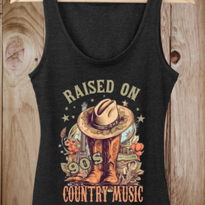 "Raised On 90's Country" One Country Summer Tank