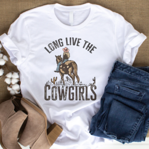 "Long Live Cowgirls" One Country Summer Tee-White