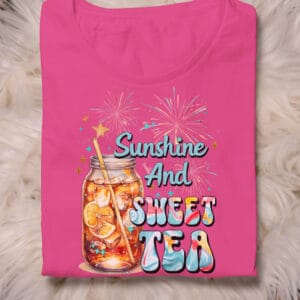 Sunshine & Sweet Tea/ One Country Summer T-Shirt