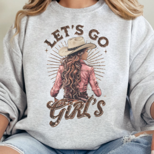 "Let's Go" Heavy Blend Crewneck