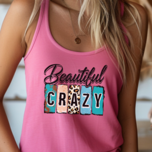 "Beautiful Crazy" One Country Summer Tank