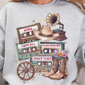 Queens of Country Music/ Crewneck Sweatshirt