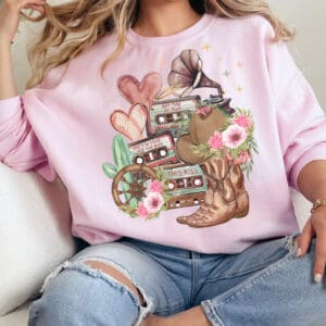 Country Nostalgia/ Crewneck Sweatshirt